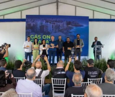 ES Gás inicia distribuição de gás natural em Guarapari