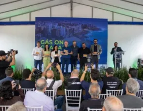 ES Gás inicia distribuição de gás natural em Guarapari