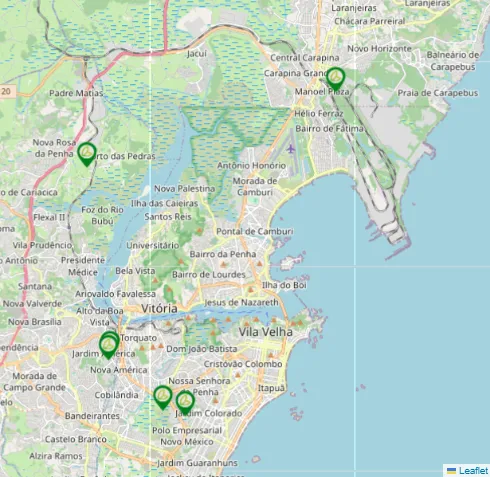 Mapa Convertedores GNV