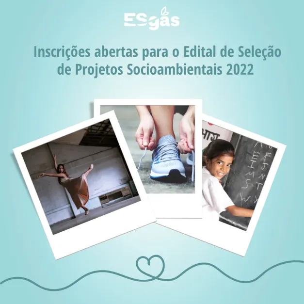 ES GÁS abre edital de chamada pública para projetos incentivados 2022