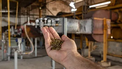 Gás natural na secagem de café